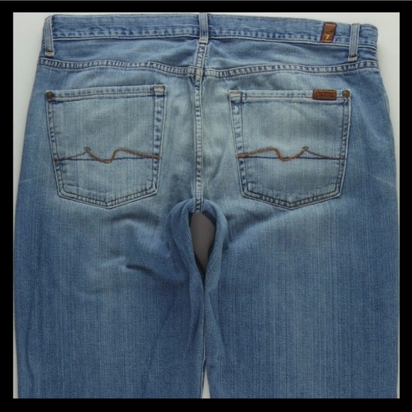 7 For All Mankind Other - 7 For All Mankind Relaxed Straight Jeans 36 #1135